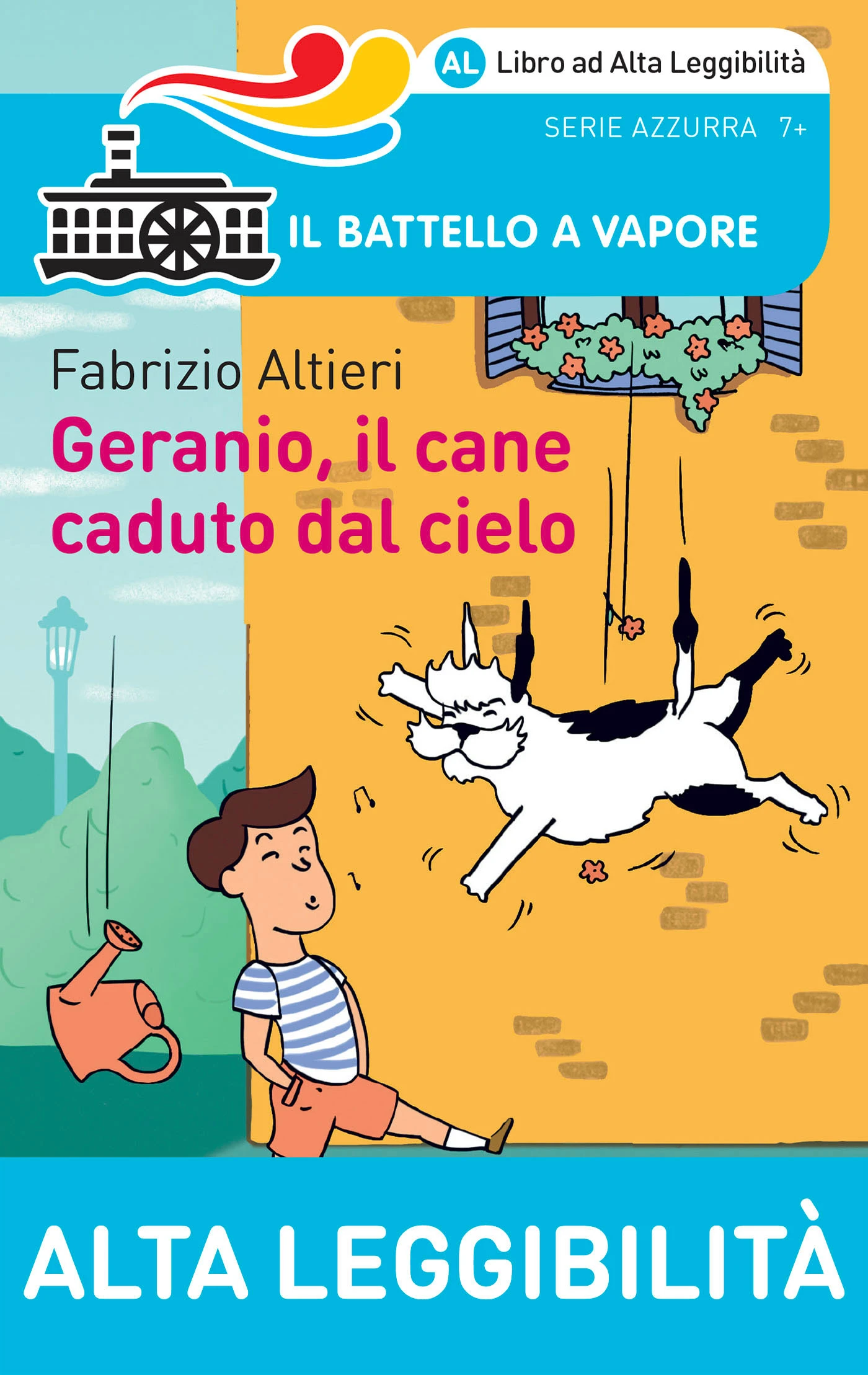 Geranio il cane caduto dal cielo (Ed. Alta Leggibilità)