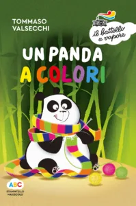 Un panda a colori
