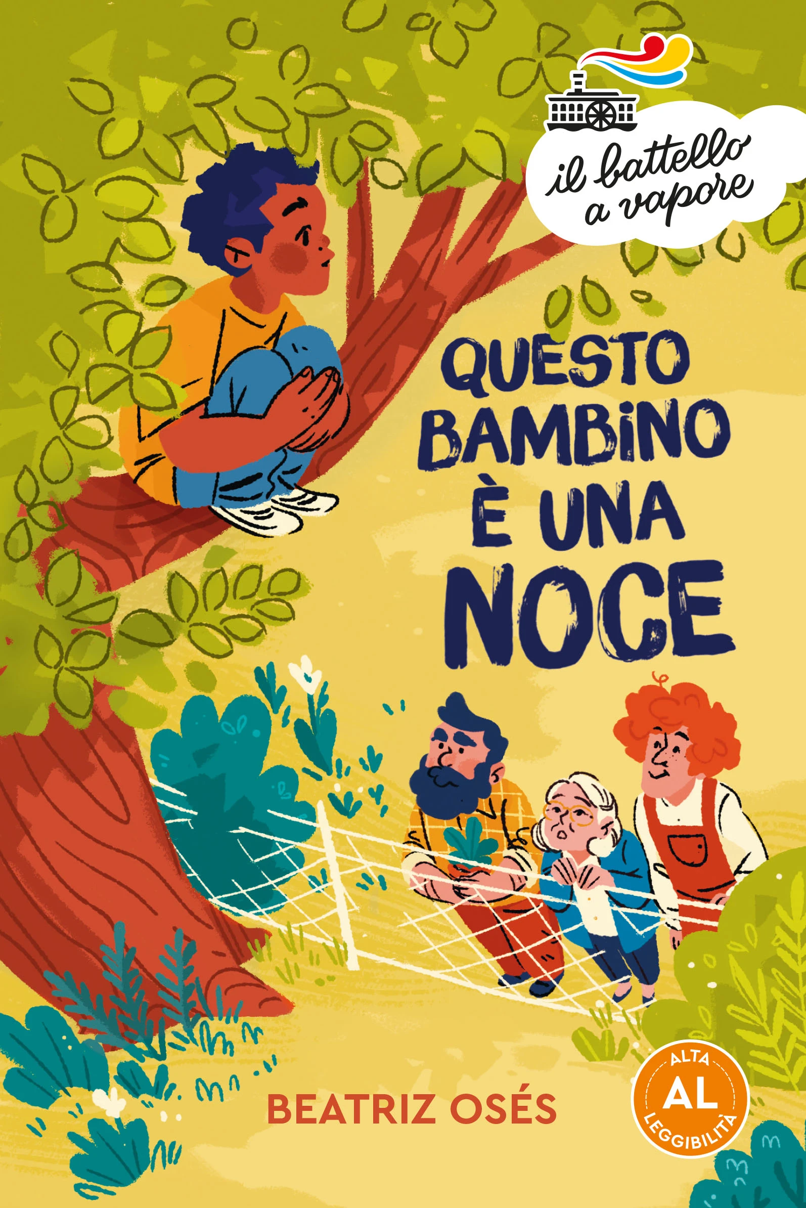 Questo Bambino È Una Noce. Edizione Alta Leggibilità. Illustrato.