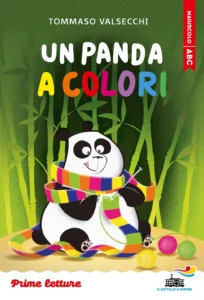 Un panda a colori - stampatello maiuscolo