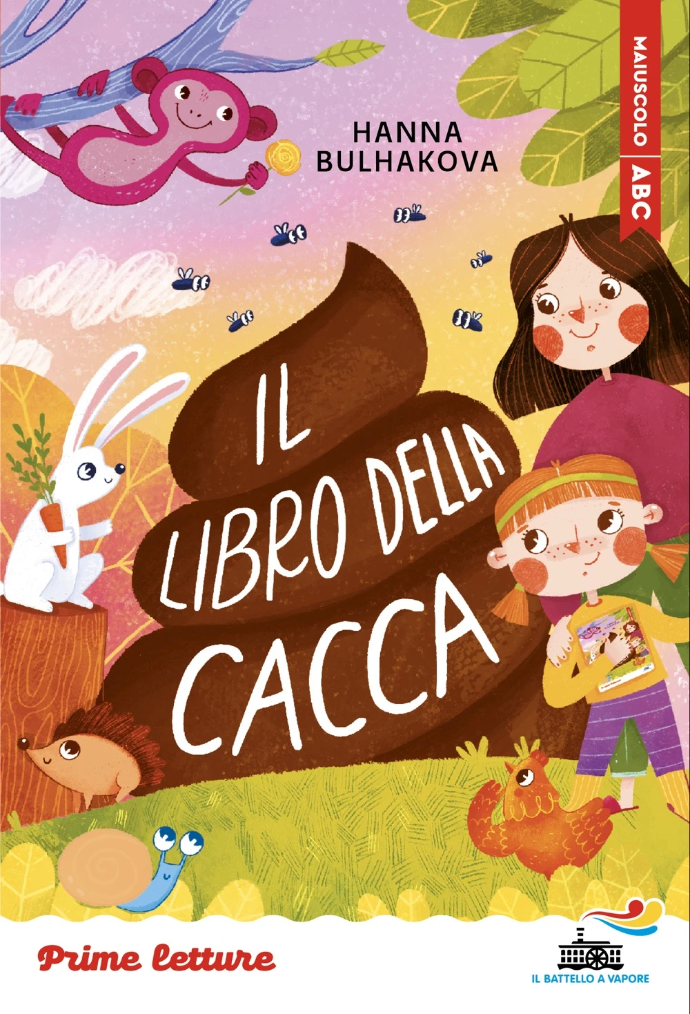 Il libro della cacca – stampatello maiuscolo a leggibilità facilitata