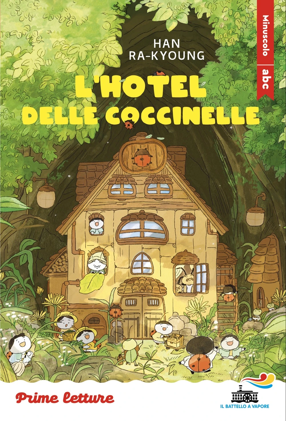L'hotel delle coccinelle - stampatello minuscolo a leggibilità facilitata