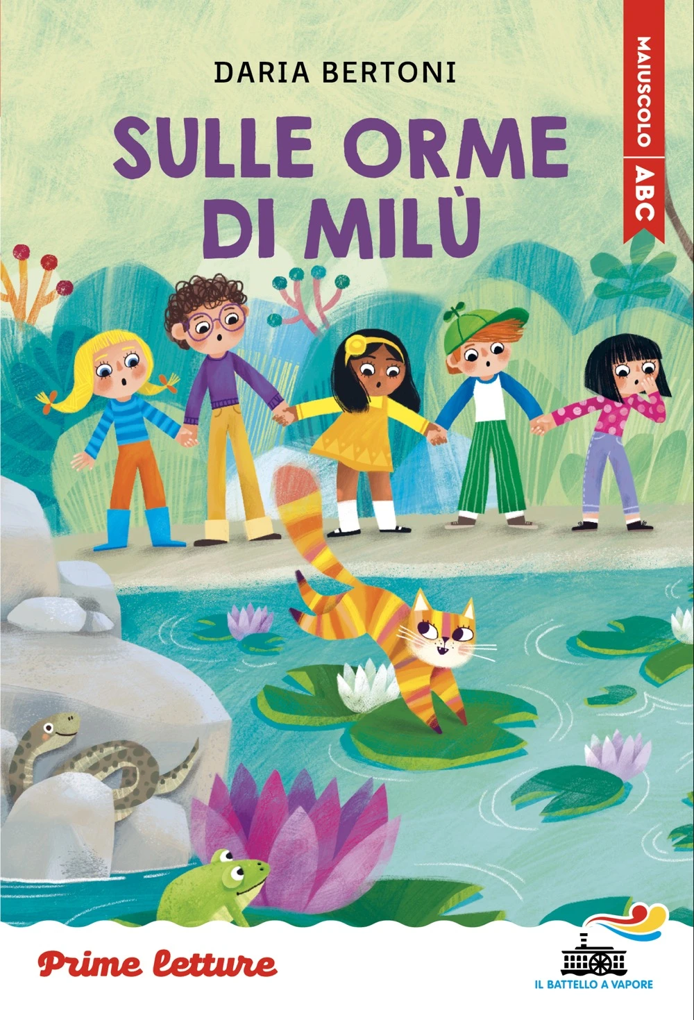 Sulle orme di Milù- stampatello maiuscolo a leggibilità facilitata